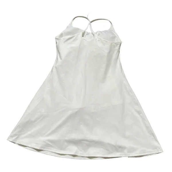 Halara Everday Cloudful Fabric 2-in1 Wannabe Workout Dress XS Women’s White NWT. - Image 3