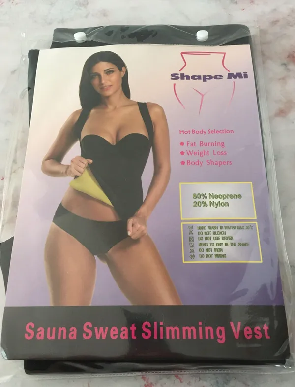 Sauna Vest, XL Black - Image 9