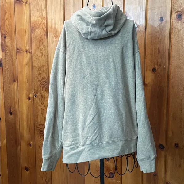 Ariat Tan Hoodie with Red Emblem size medium soft hoodie women workwear western - Image 4
