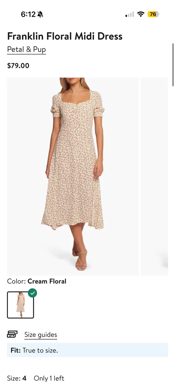 Petal & Pup Midi Dress - Image 4