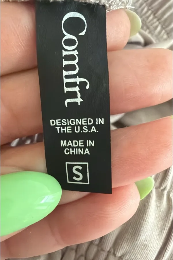 Comfrt Small Cloud Lounge Shorts in Color Dove - Image 8
