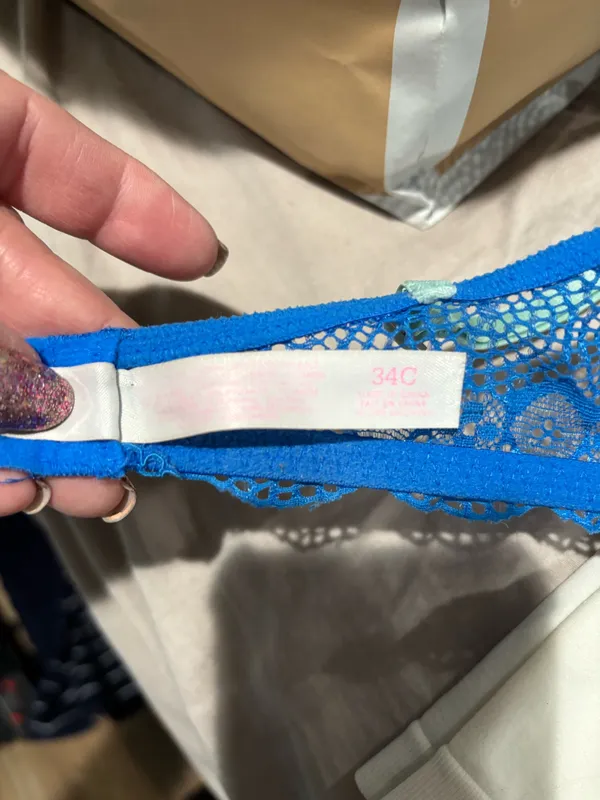 Victoria’s Secret Pink Push Up Bra, Sz 34C - Image 4