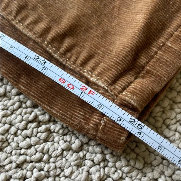 LOFT Tan Corduroy Trousers - Image 6