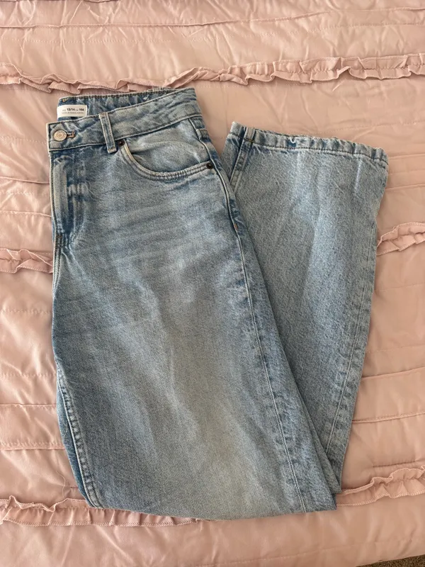 Zara Light Blue Jeans - Image 3