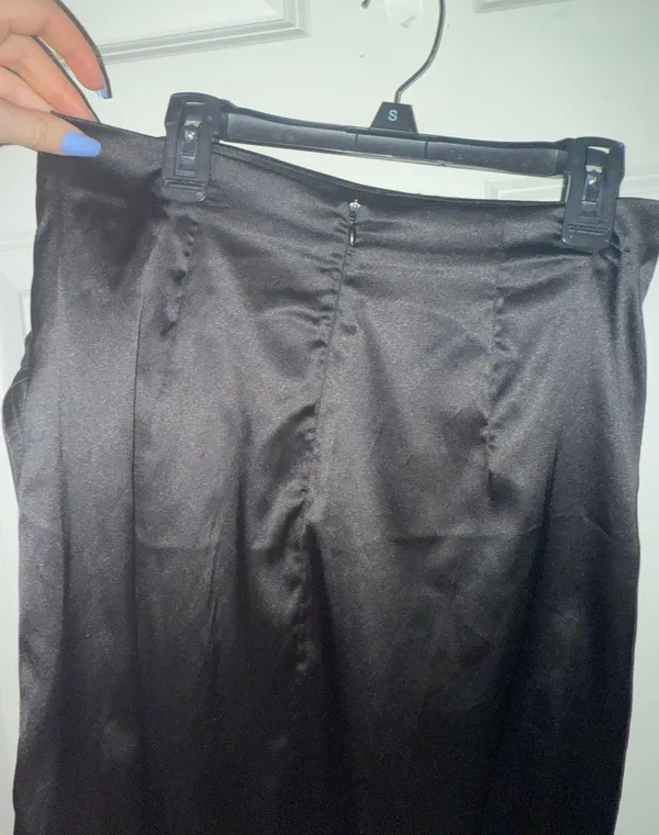 Cider Satin Mini Skirt - Image 3