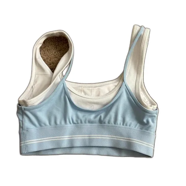 Alo-yoga Women's Blue Bra - Image 6