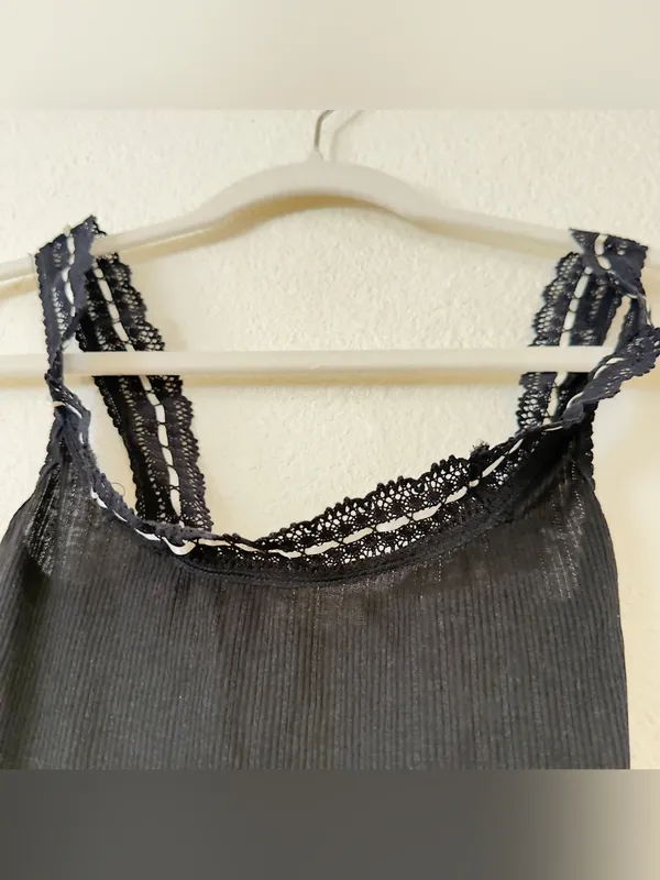 NWOT free people Only You Pointelle Tank Top - Image 6