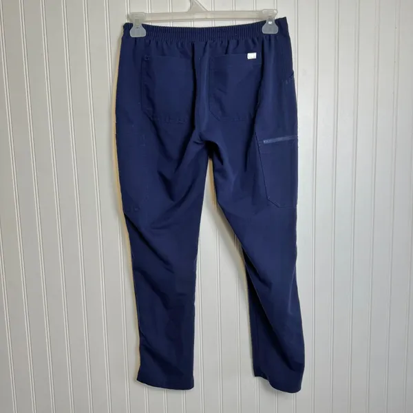 Figs Technical Collection Navy Straight Leg Scrub Bottoms A41 - Image 4