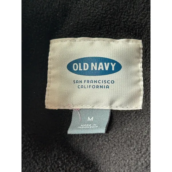 Old Navy black puffer coat Medium - Image 4