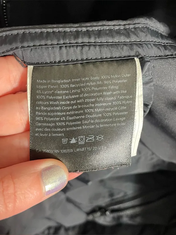 Lululemon 3-in-1 Insulated Bomber Jacket Black Size 4 (No vest) - Image 9