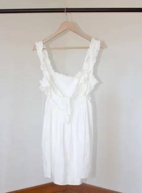 Reformation Liah Dress (White) - Image 3