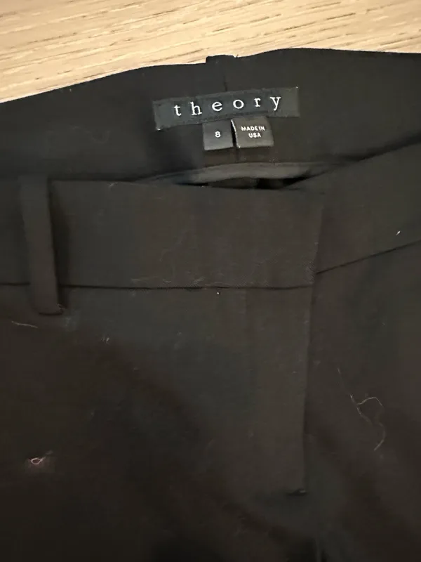 Theory Pants Wool black - Image 2
