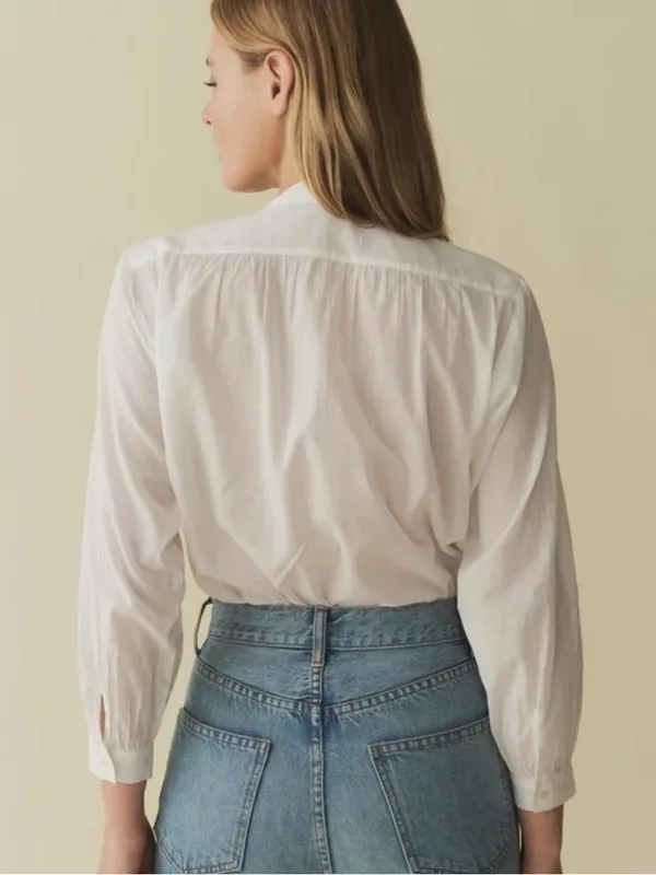 Doen Haisa organic blouse in salt size XS NEW - Image 3