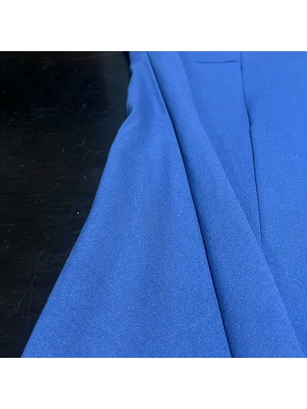 Lulus Blue Sleeveless Scoop Neck Fit and Flare Mini Dress XS - Image 5