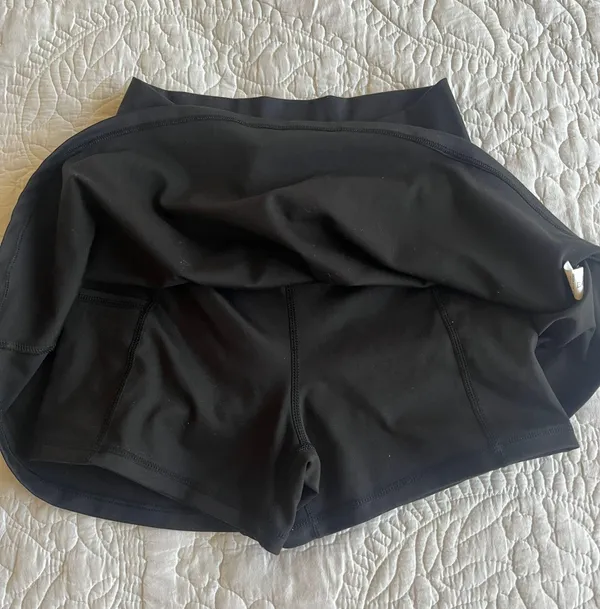 PacSun Black Mini Workout Skirt - Image 4
