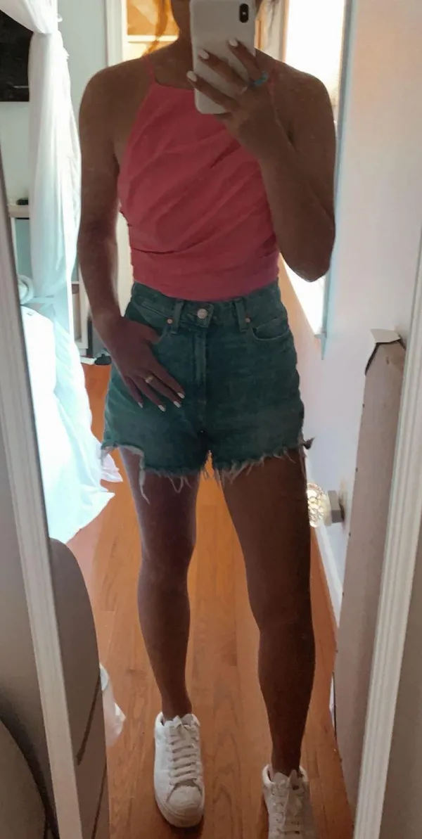 ZARA Halter Top Pink - Image 3