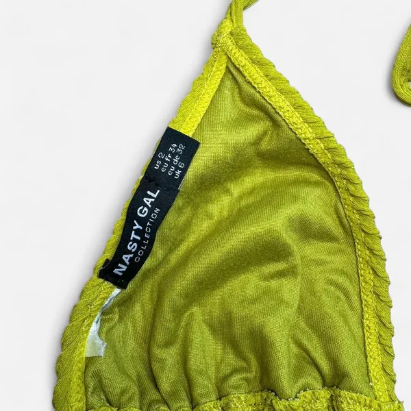 Nasty Gal Bikini Top Triangleribbed - Image 5