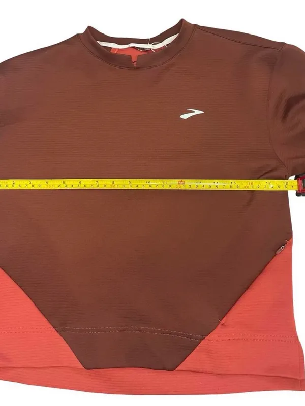 Brooks Run Within Sweatshirt Run Raisin Copper NWOT Small - Image 8