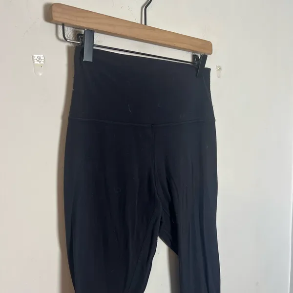 LULULEMON- Align High-Rise Pant 25" Black Leggings Athletic Workout Training Run - Image 3