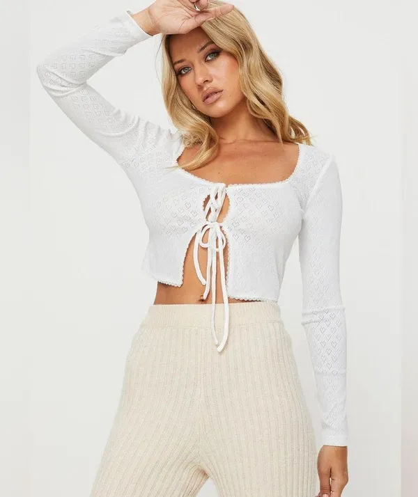 Princess Polly Long Sleeve Top - Image 2