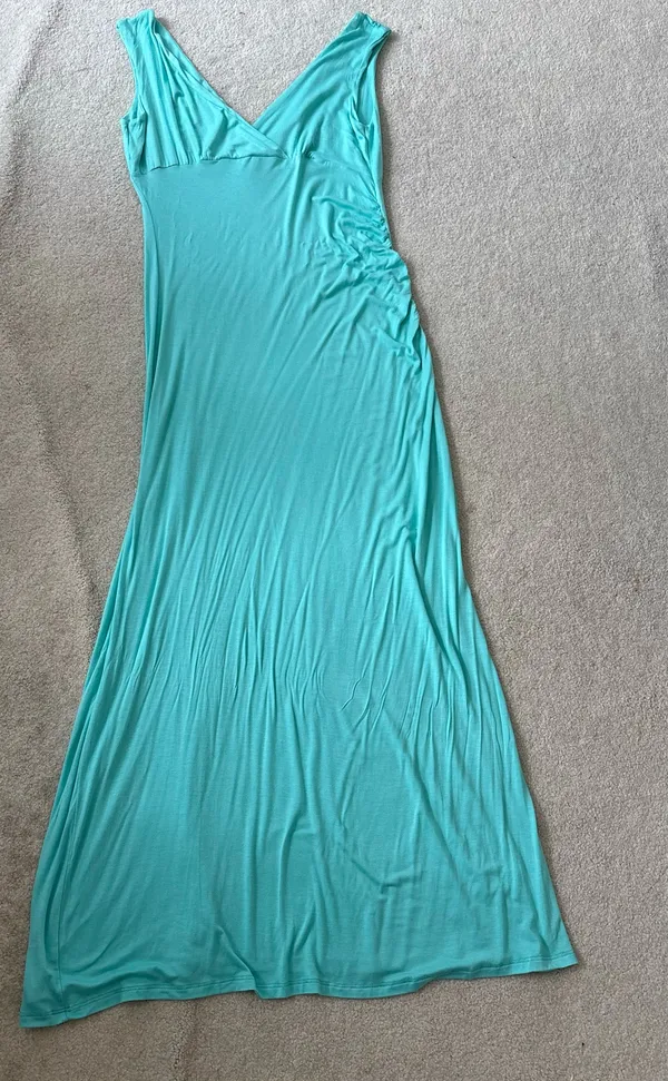 Poliana Plus Dress Blue Size 2X - Image 3