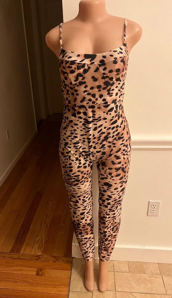 Loragal Animal Instinct Sheer Footless Bodystocking - Image 2