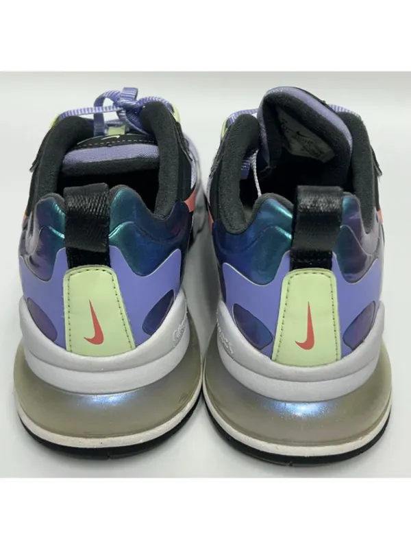 Nike Air Max 270 React Sneakers Light Thistle Sunblush CU4818-001 Womens Size 6 - Image 5