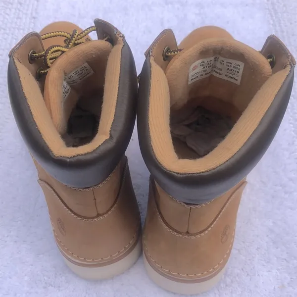 Timberland Women’s Winter Cold Weather Brockton Lace-up Boots Sz 8.5 - Image 6