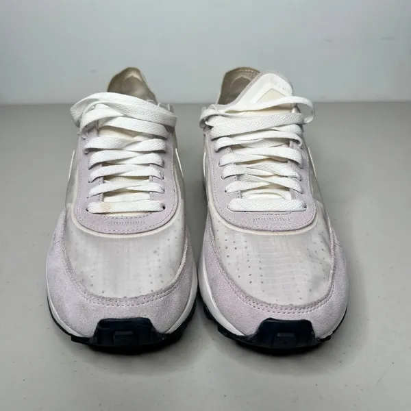 Nike Waffle One White Pink Sneakers Size 8 - Image 9
