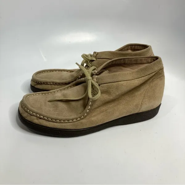 Hush Puppies‎ leather shoes tan size 7.5 - Image 3