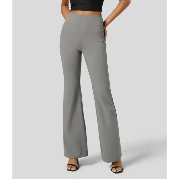 Halara‎ Flex High Waisted Back Side Pocket Slight Flare Work Pants Extra Small P - Image 3