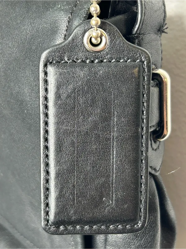 Coach Chelsea Convertible Crossbody Shoulder Bag Turnlock Flap Black F17825 - Image 11
