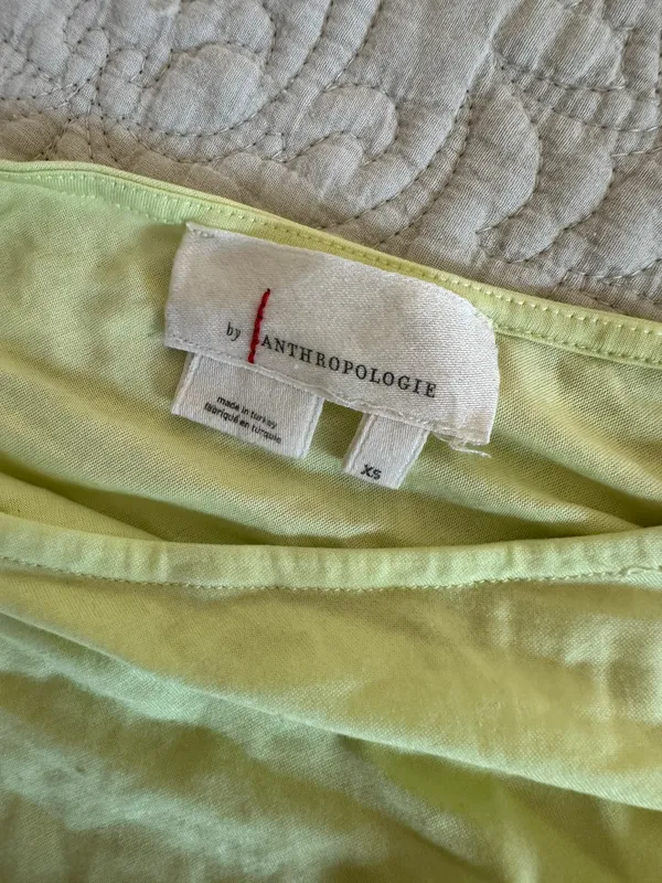 Anthropologie Neon One Shoulder Crop Top - Image 7