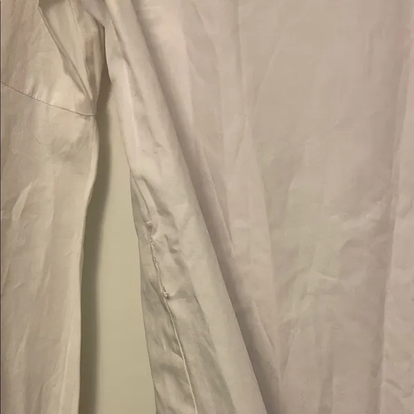Amanda Uprichard Classic White Long Sleeve Dress - Image 5