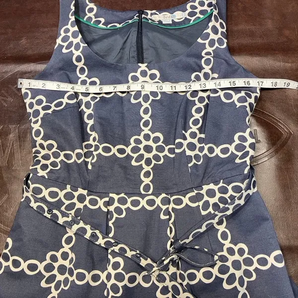 Boden Ava Daisy Chain Dress Women's 6R With‎ belt Summer classic preppy wedding - Image 14