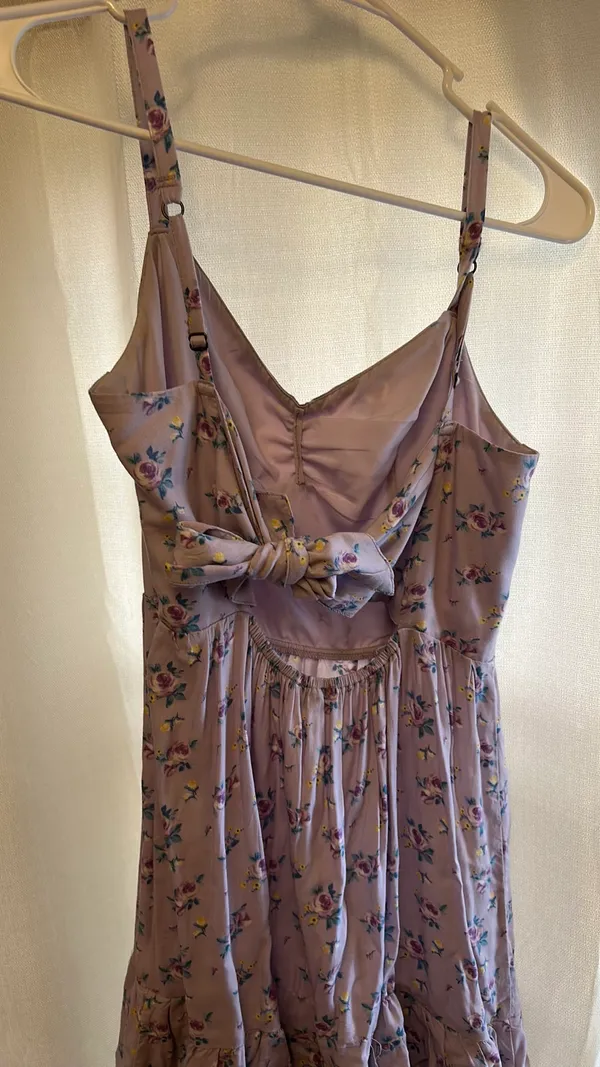 Hollister Dress Floral Lavender - Image 2