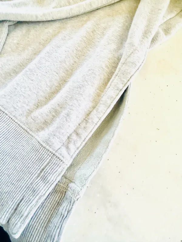 Aerie mock neck heather grey sweater - Image 3