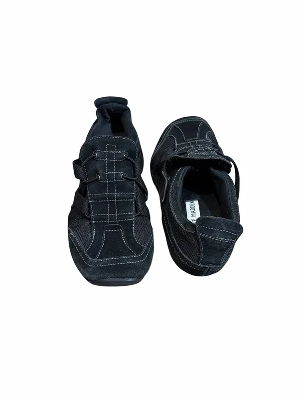 Steve Madden Black Slip-On Sport Sneakers - Image 3