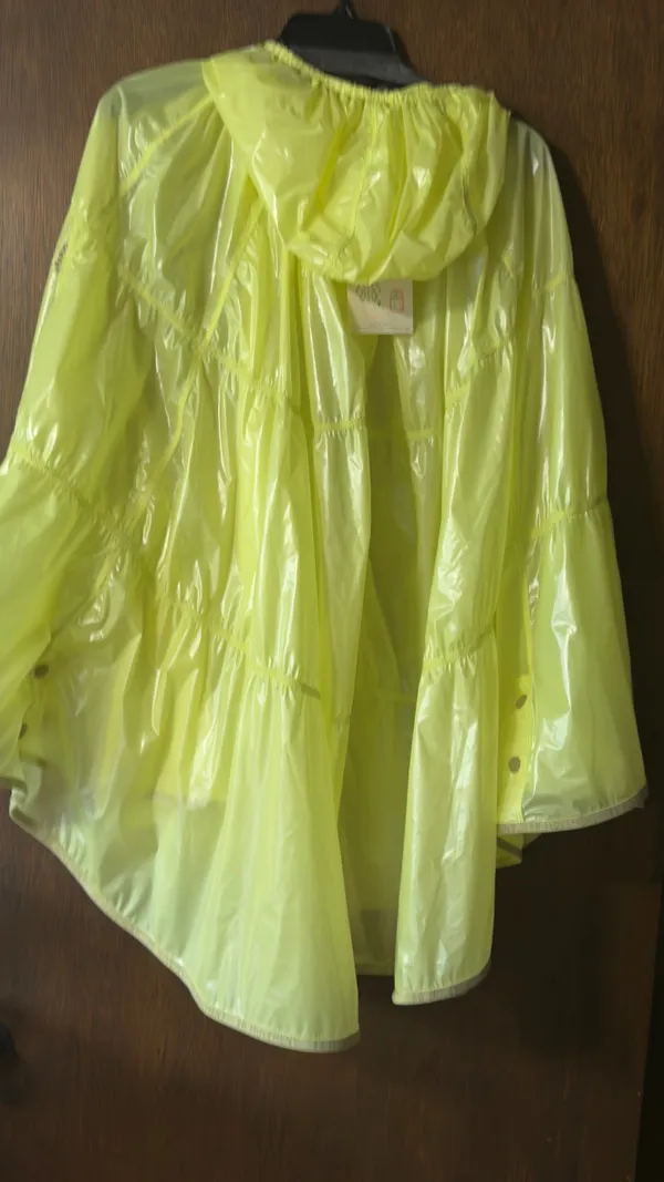 Free People Hooded packable Poncho  - Image 6