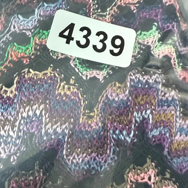 For Love & Lemons Dress M‎ Multi Color Knit Fit Flare Mesh Panel Sleeveless READ - Image 15