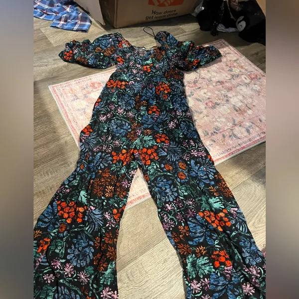 Knox‎ Rose Floral Jumpsuit size small - Image 7