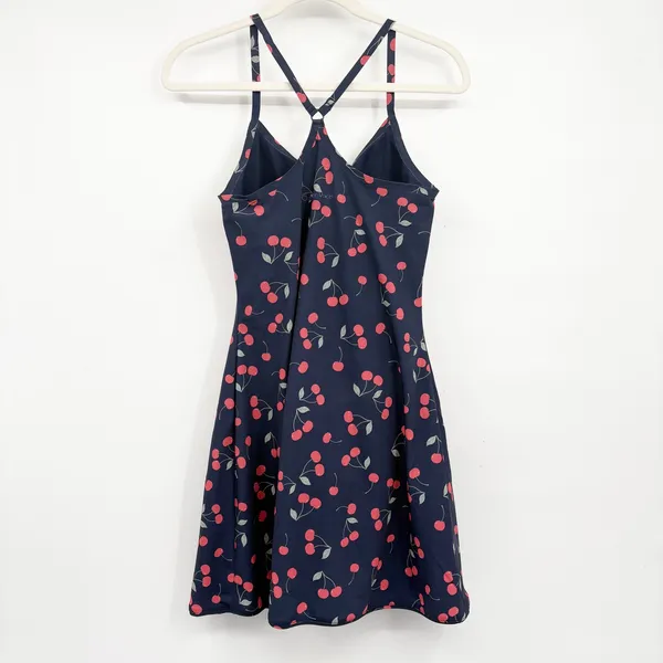 Outdoor Voices Women Cherry Print Coquette Athletic Tennis Exercise Dress XS - Image 8