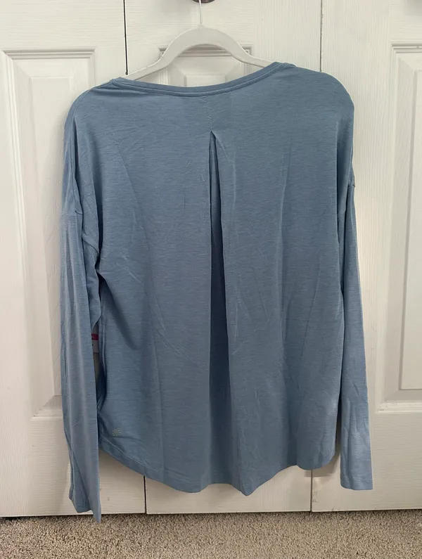 Athleta Blue Long Sleeve Shirt - Image 2