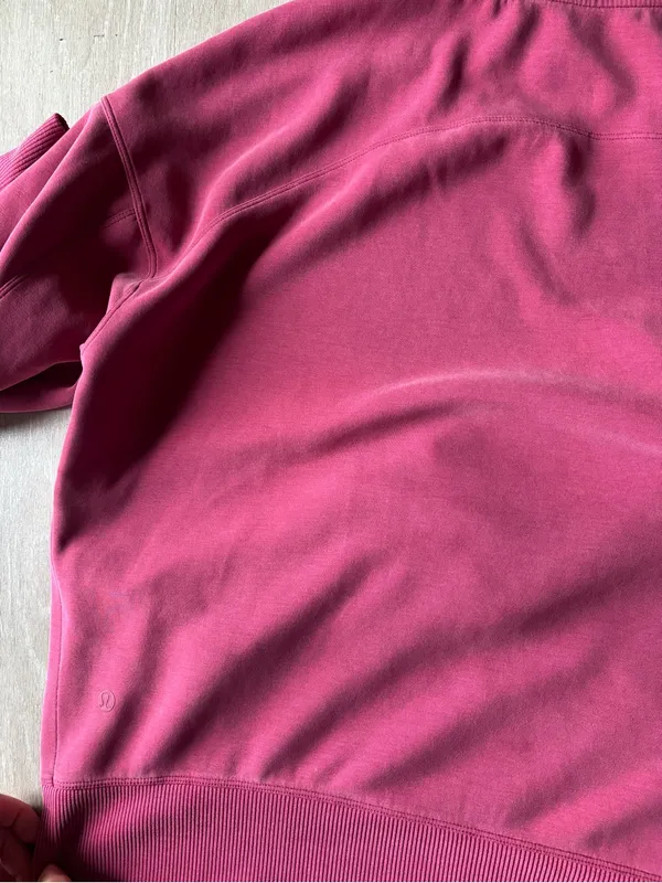 Lululemon Softstreme Turtleneck Pullover Pomegranate Size 8 - Image 12