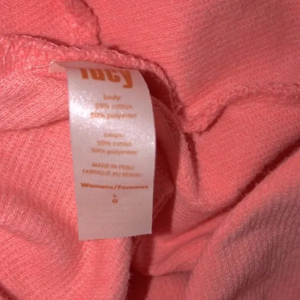Lucy size large orange athletic pullover top - Image 4