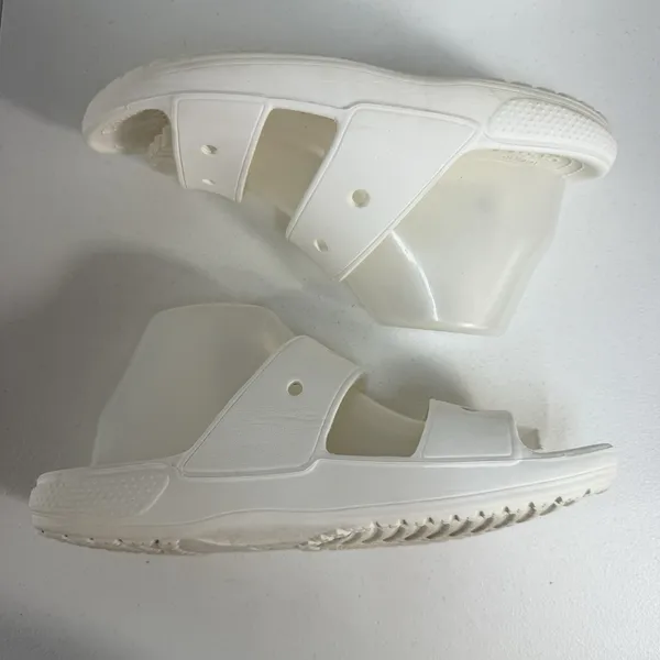 Crocs Mens 8 Womens‎ 10 Classic Sandal Two Strap Slide Unisex Comfort Sandal - Image 3