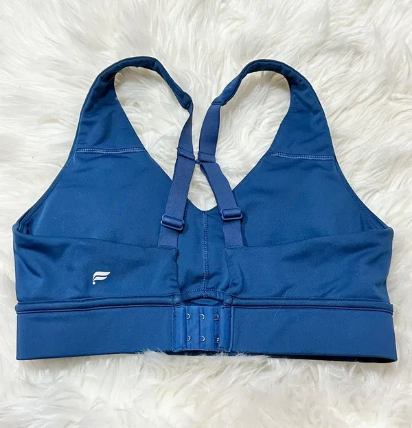 Fabletics navy blue sports bra - Image 2