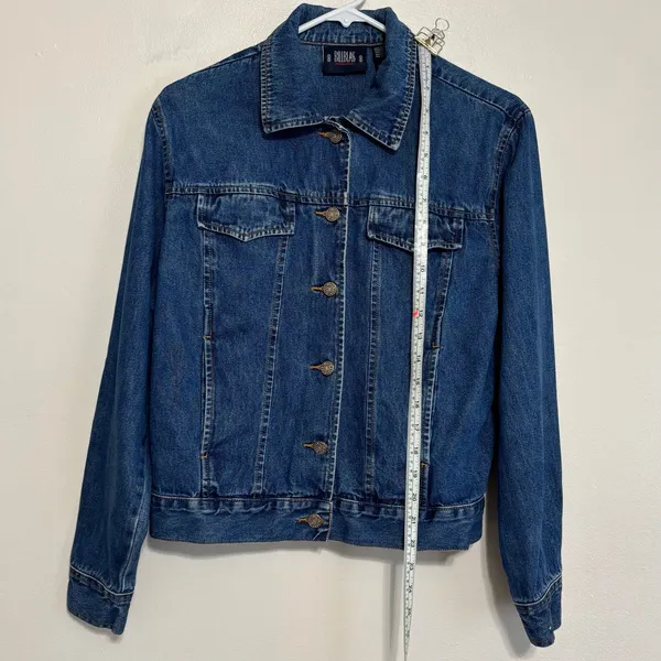 Vintage 90s Bill Blass Jeanswear Denim Jacket Small - Image 3