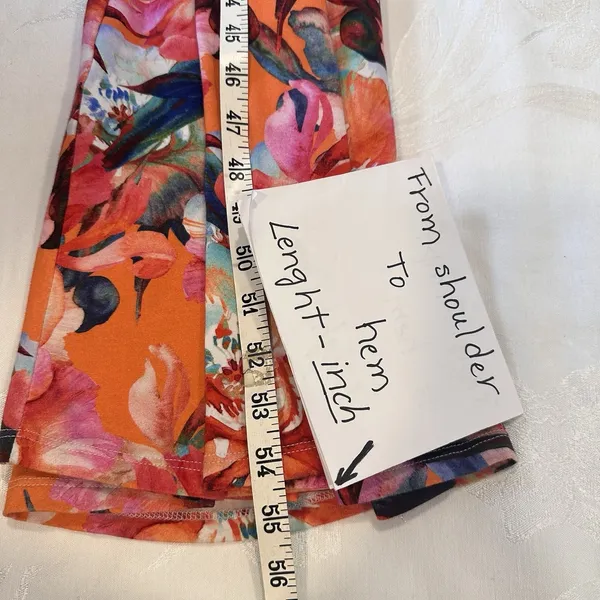 Soft‎ Surroundings Size-S Le Jardin Faux Wrap Maxi Dress Crimson Floral Print - Image 7