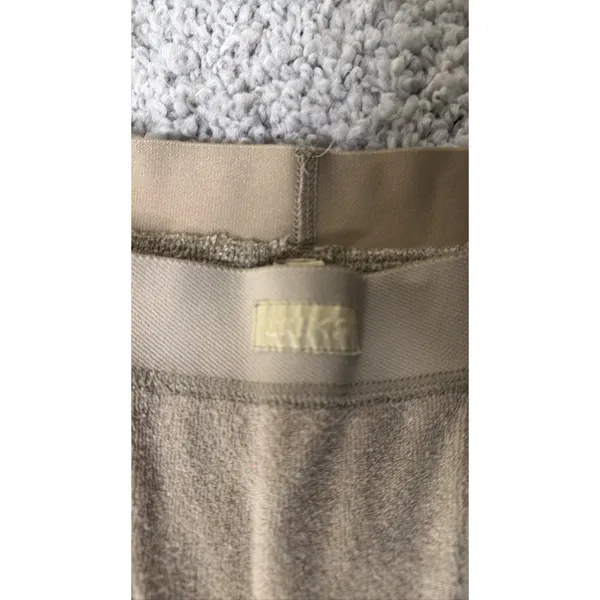 SKIMS Fleece Ribbed Leggings Tan Beige Lounge Pants Womens Large - Image 2
